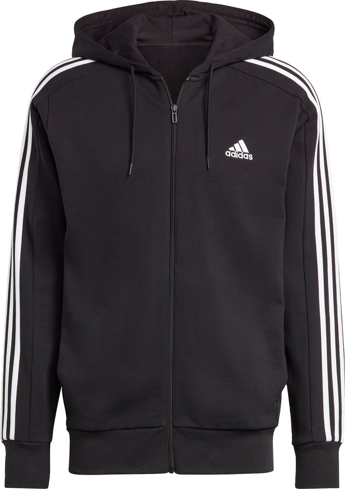 Sportovní mikina ADIDAS SPORTSWEAR černá / bílá