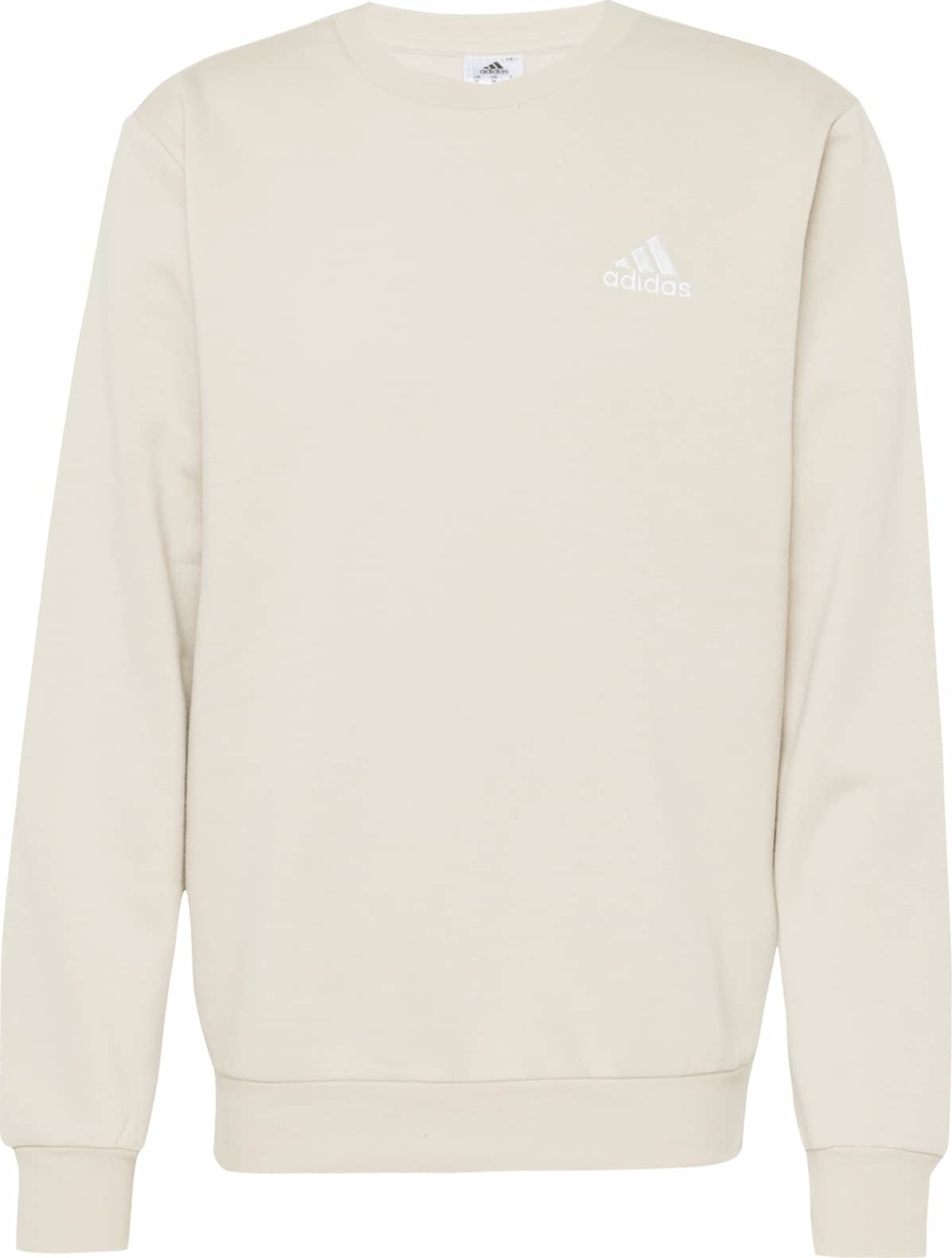 Sportovní mikina 'Feel Cozy' ADIDAS SPORTSWEAR světle šedá / bílá