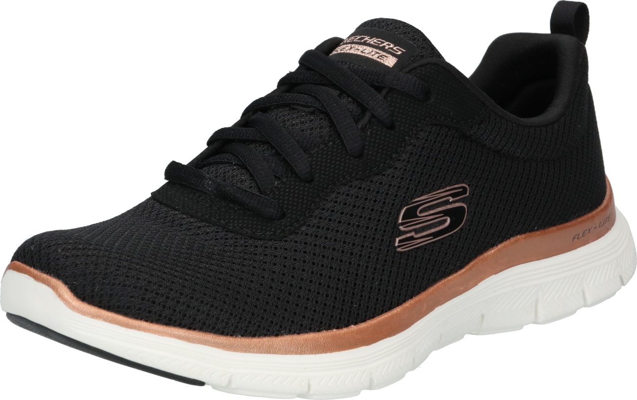 Tenisky Skechers světle hnědá / černá