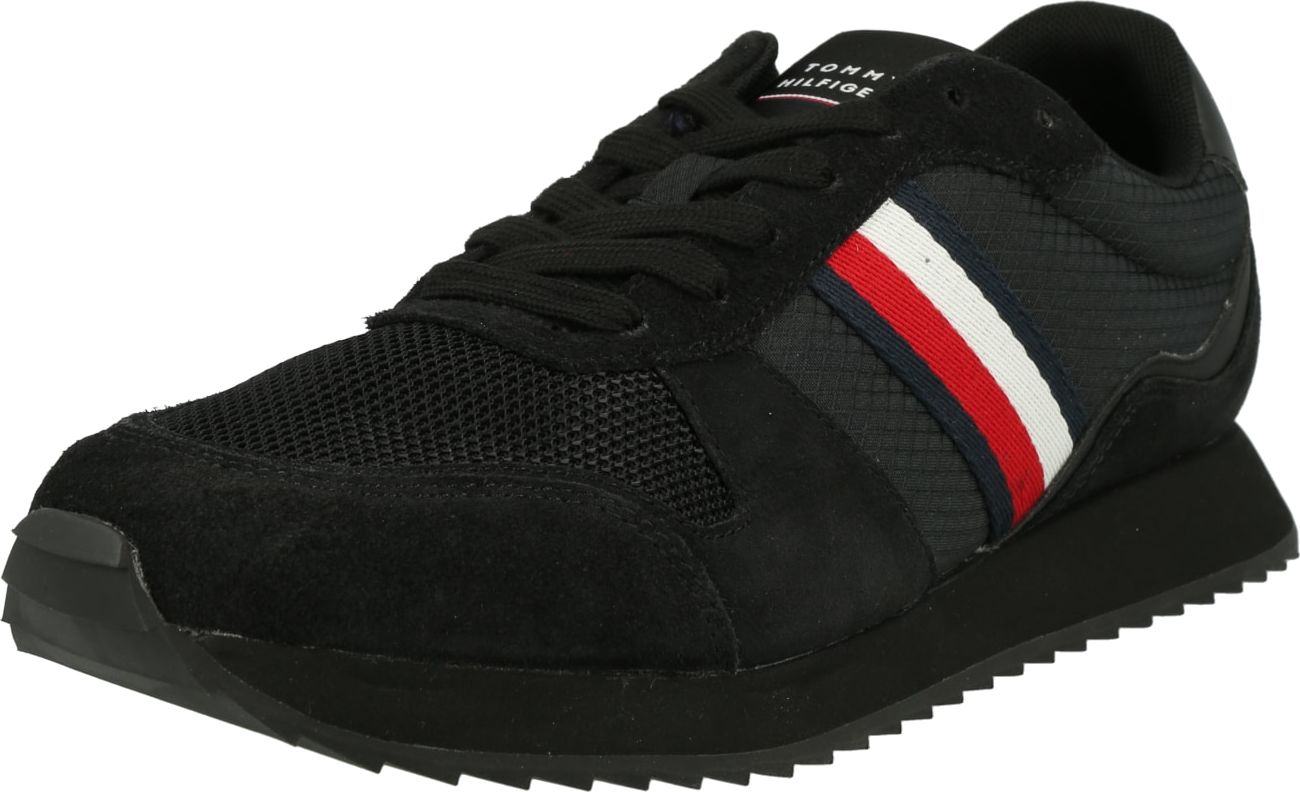 Tenisky Tommy Hilfiger červená / černá / bílá