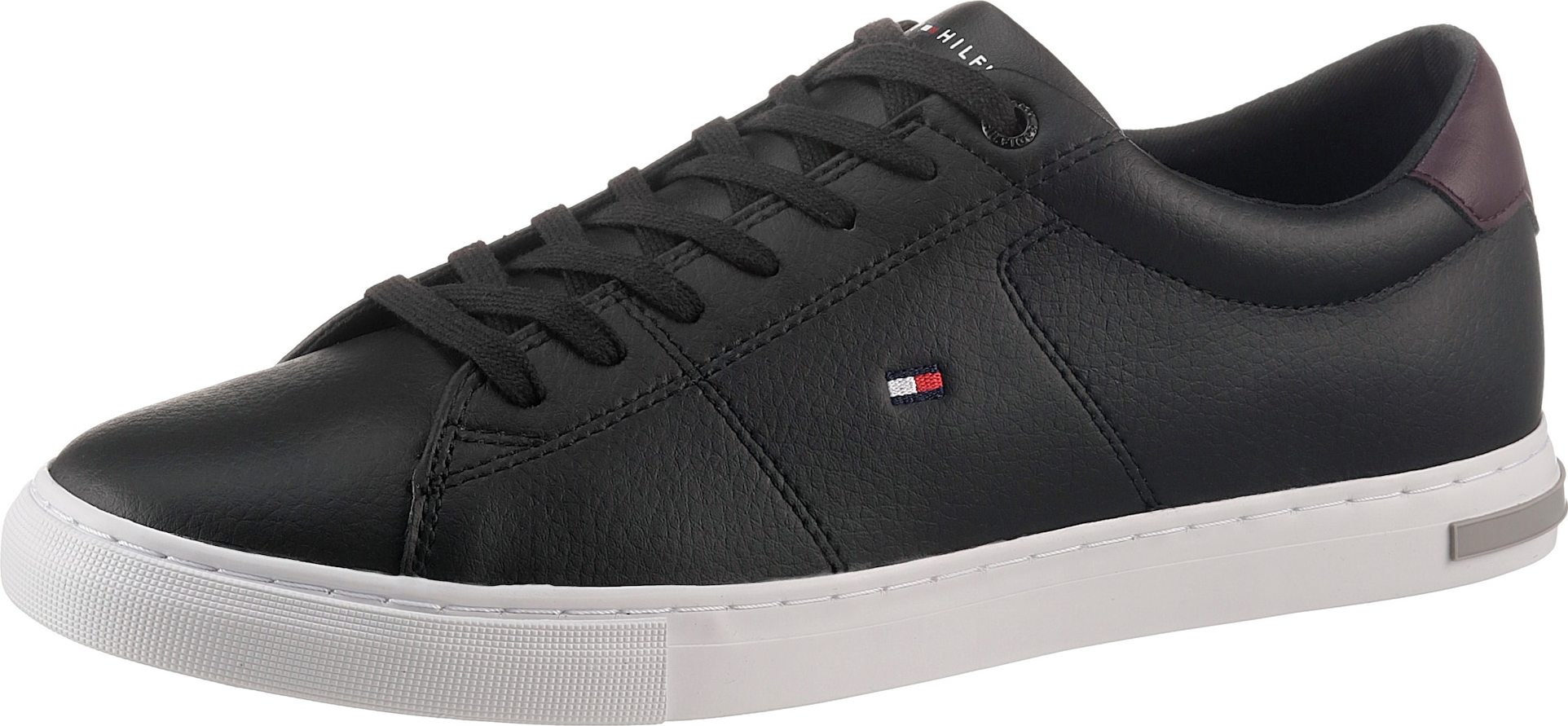 Tenisky Tommy Hilfiger červená / černá / bílá