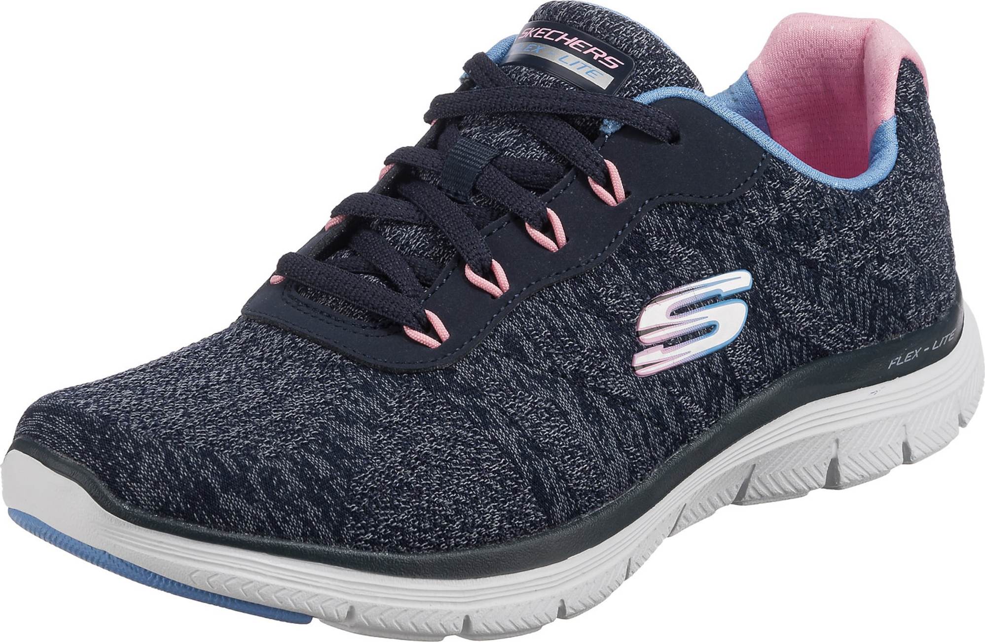 Tenisky 'Appeal 4.0' Skechers modrá / tmavě modrá / pink / černá