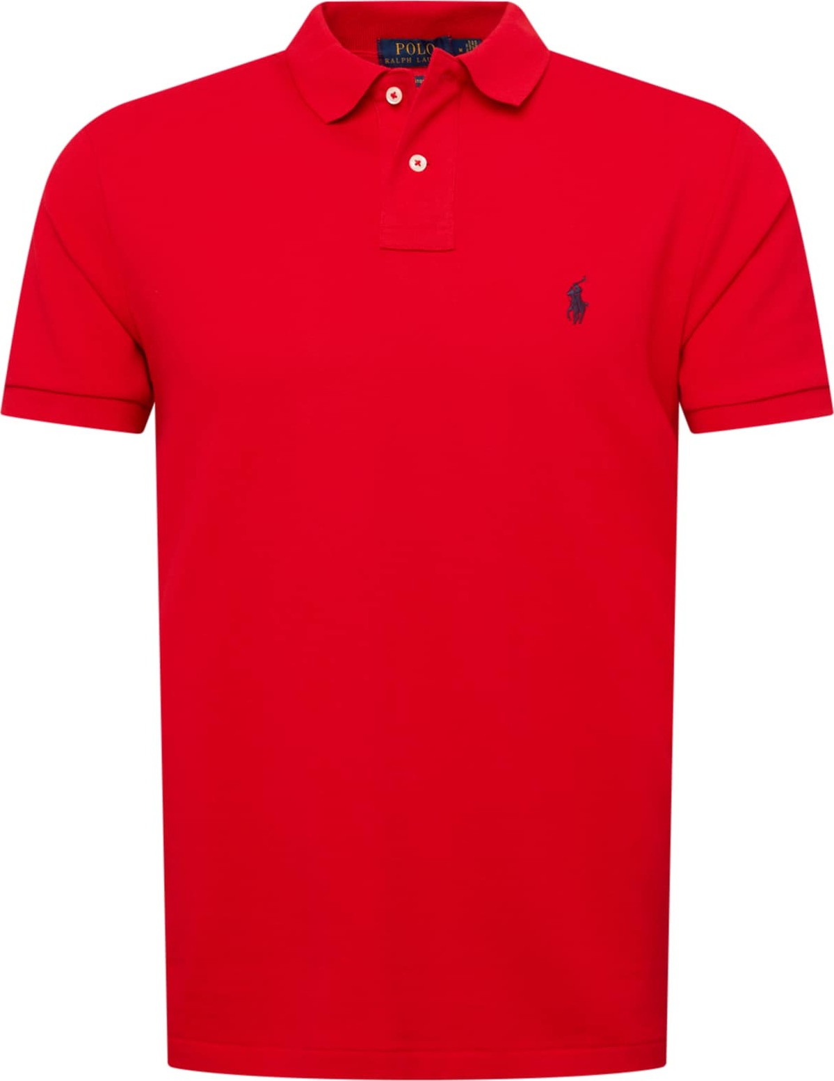 Tričko Polo Ralph Lauren ohnivá červená / černá