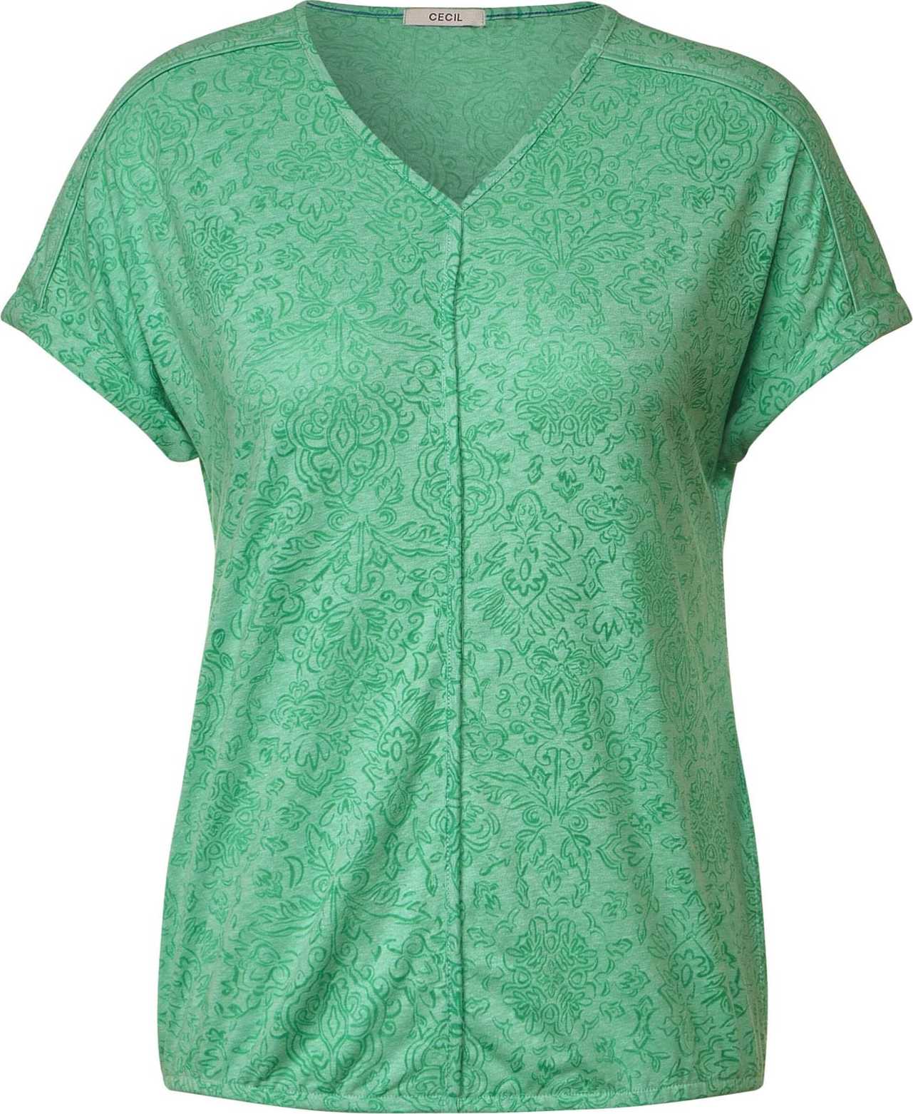 Tričko cecil zelená / mátová
