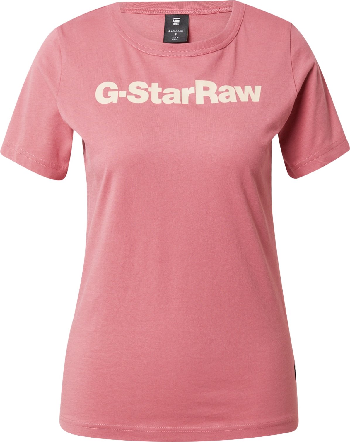 Tričko G-Star Raw režná / pink