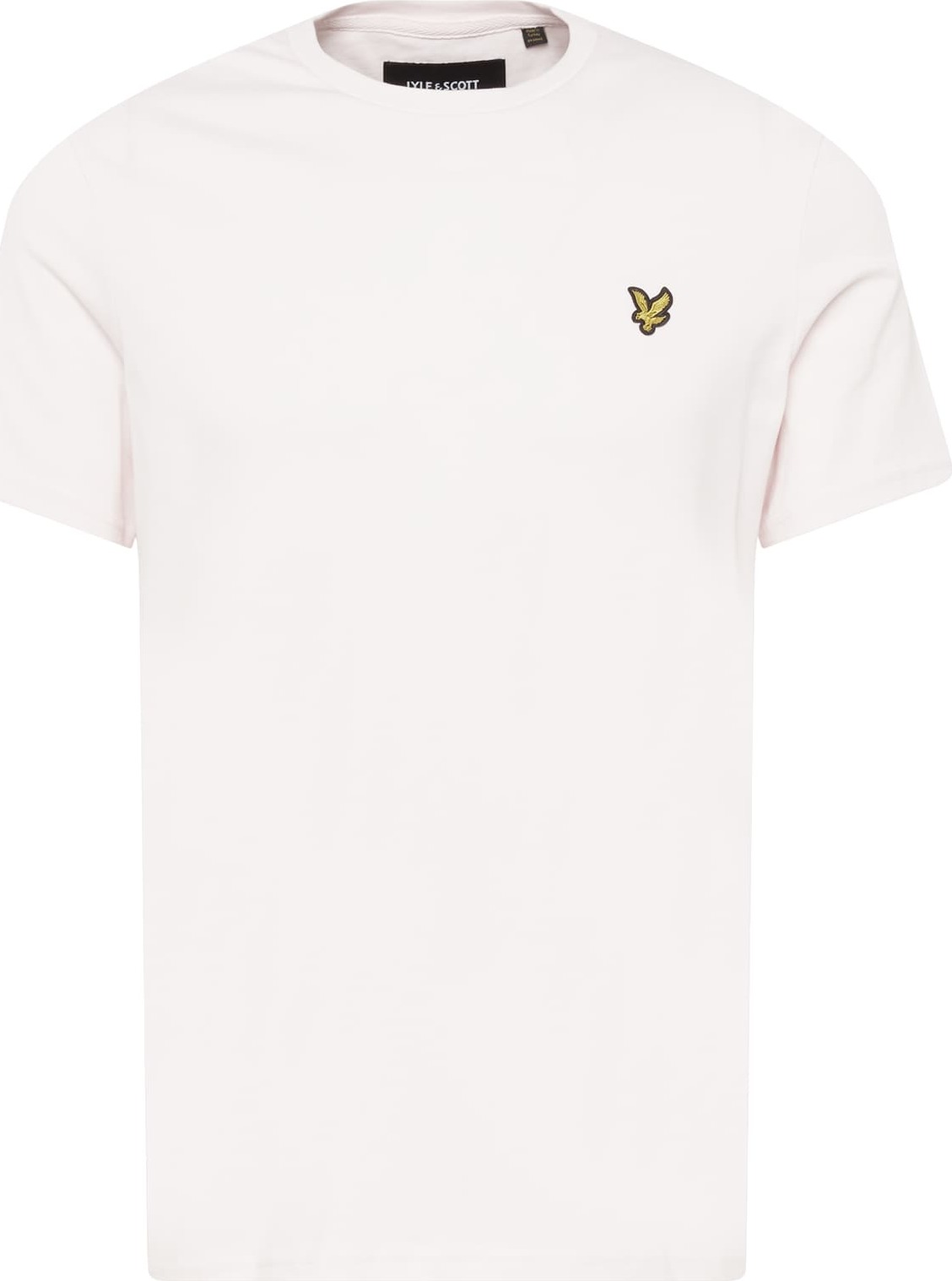 Tričko Lyle & Scott žlutá / růže / černá