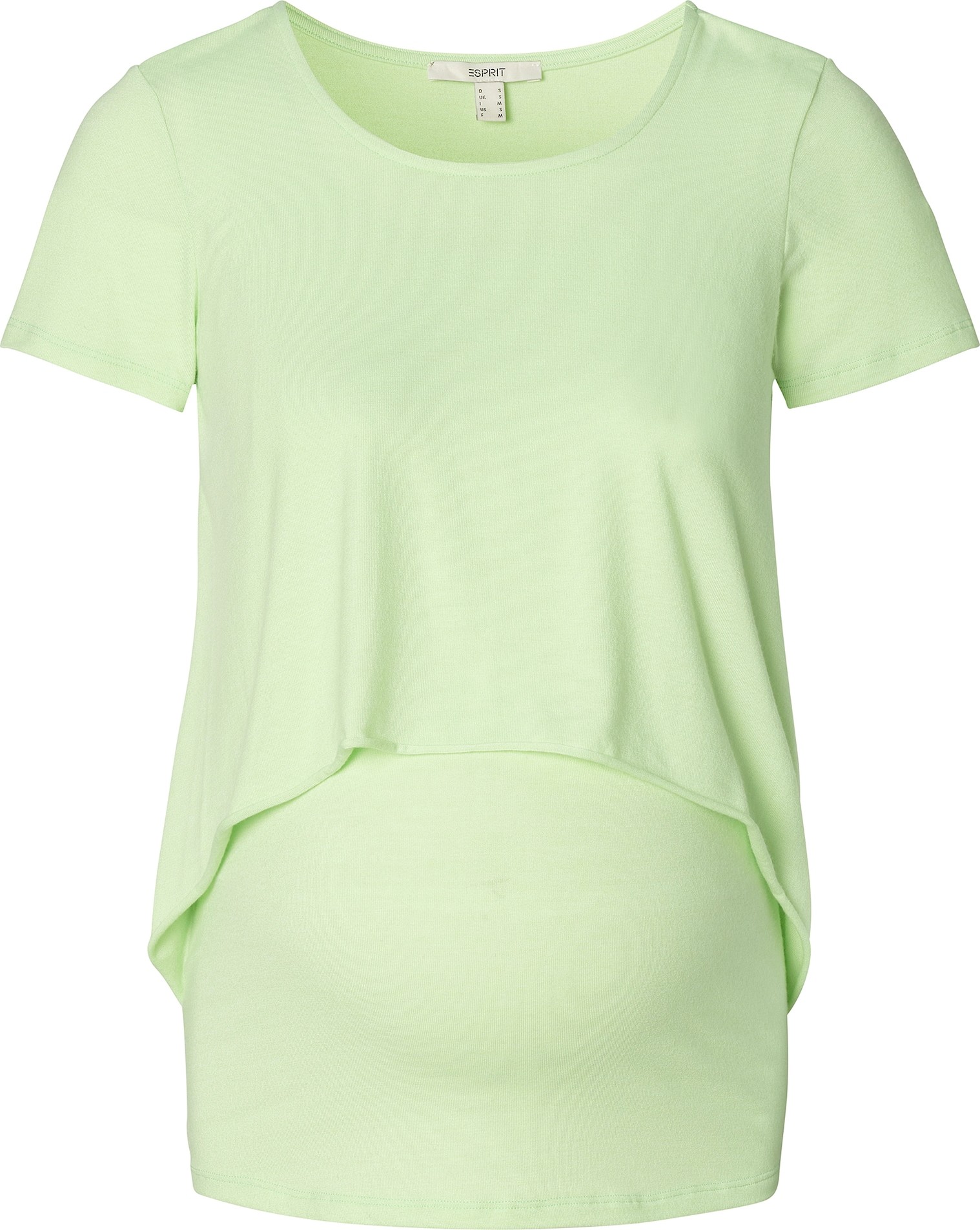 Tričko Esprit Maternity pastelově zelená