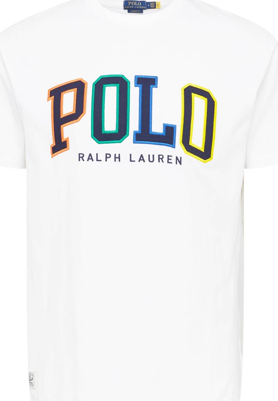 Tričko Polo Ralph Lauren námořnická modř / trávově zelená / oranžová / bílá