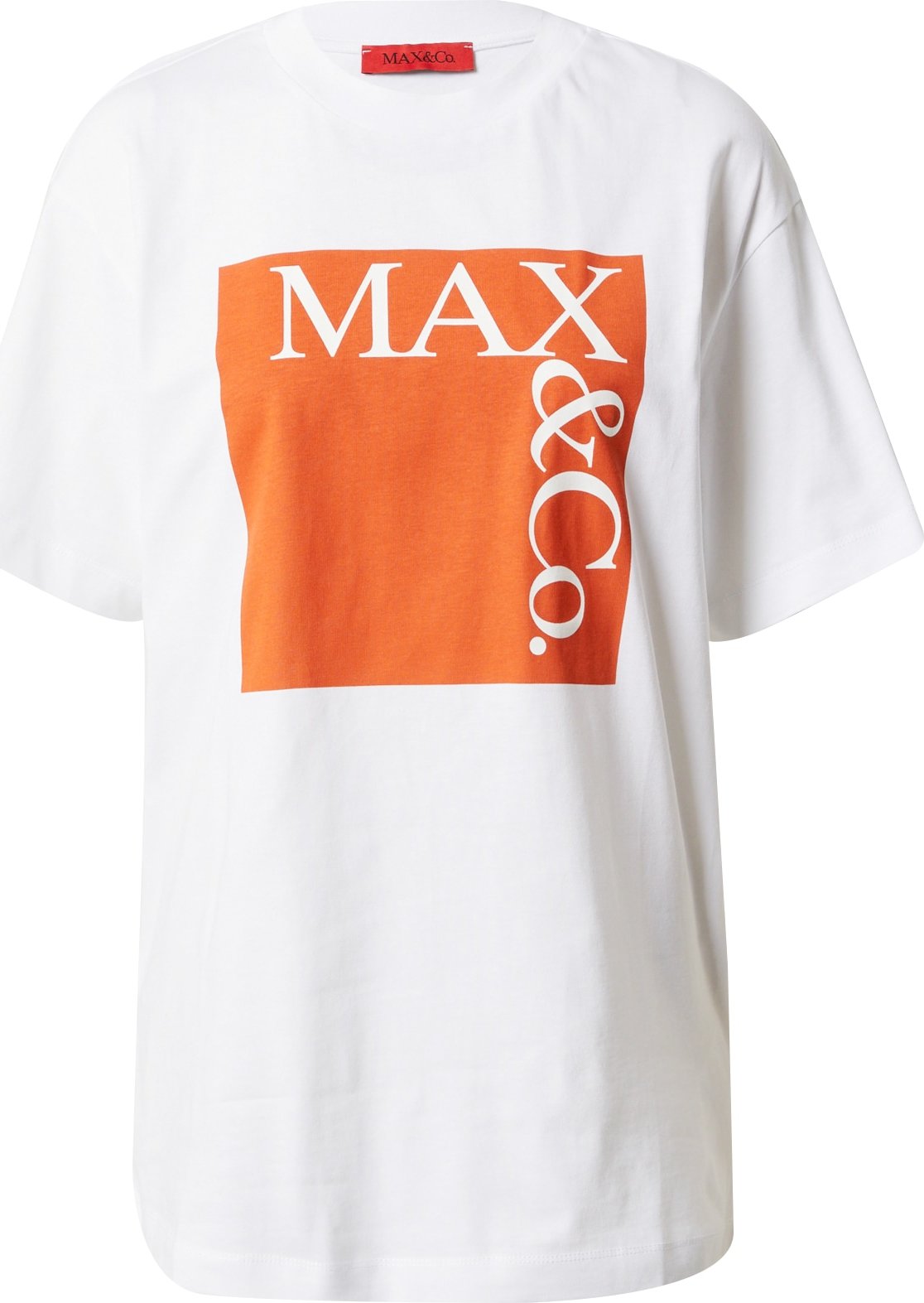 Tričko MAX&Co. humrová / bílá