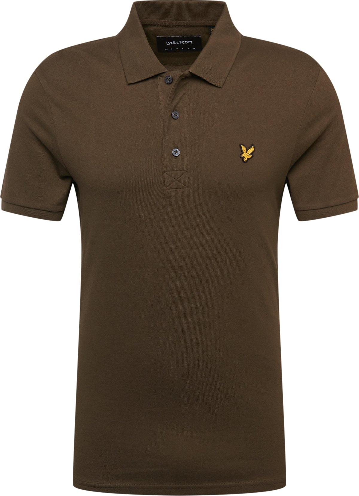 Tričko Lyle & Scott umbra / žlutá