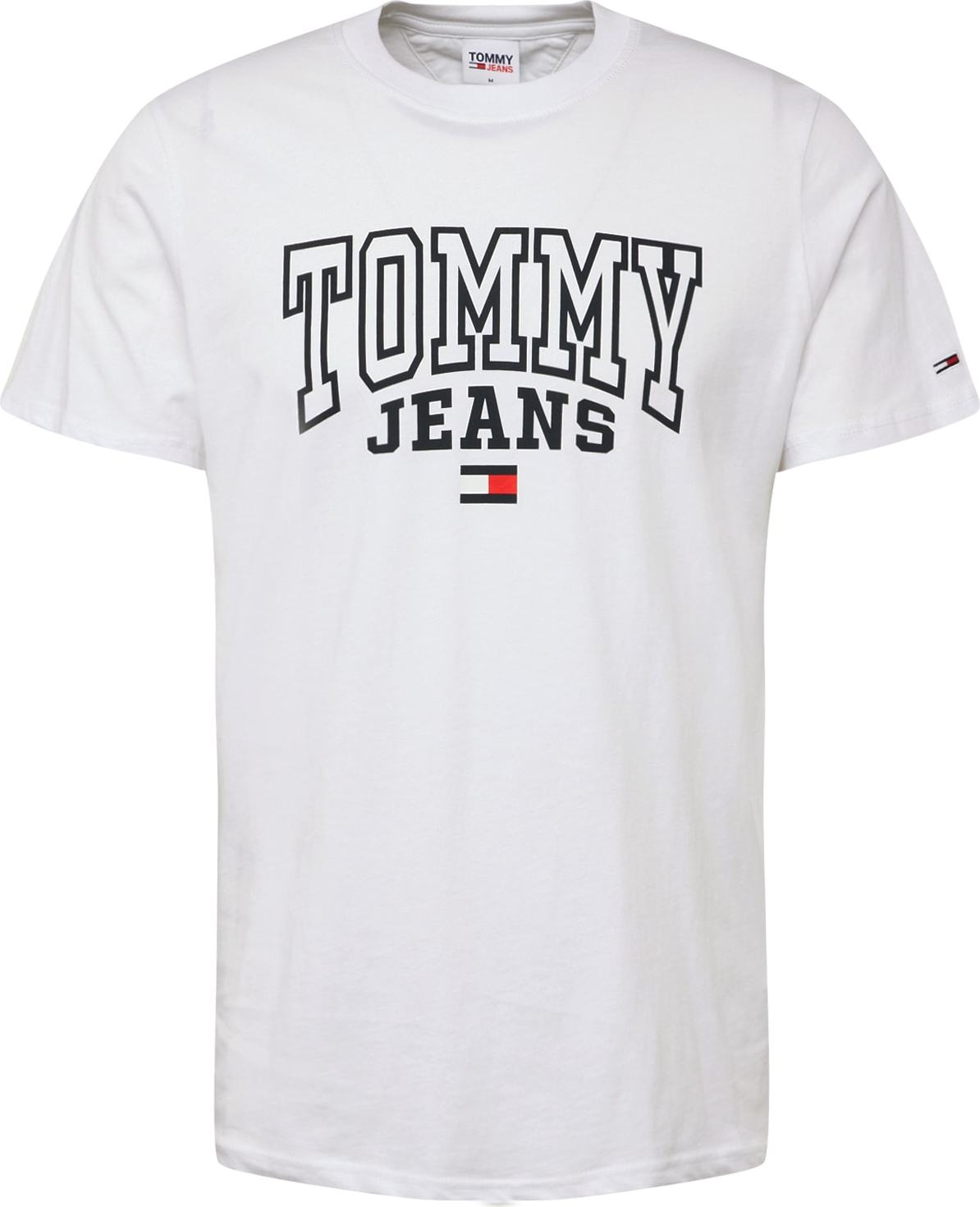 Tričko Tommy Jeans námořnická modř / červená / bílá