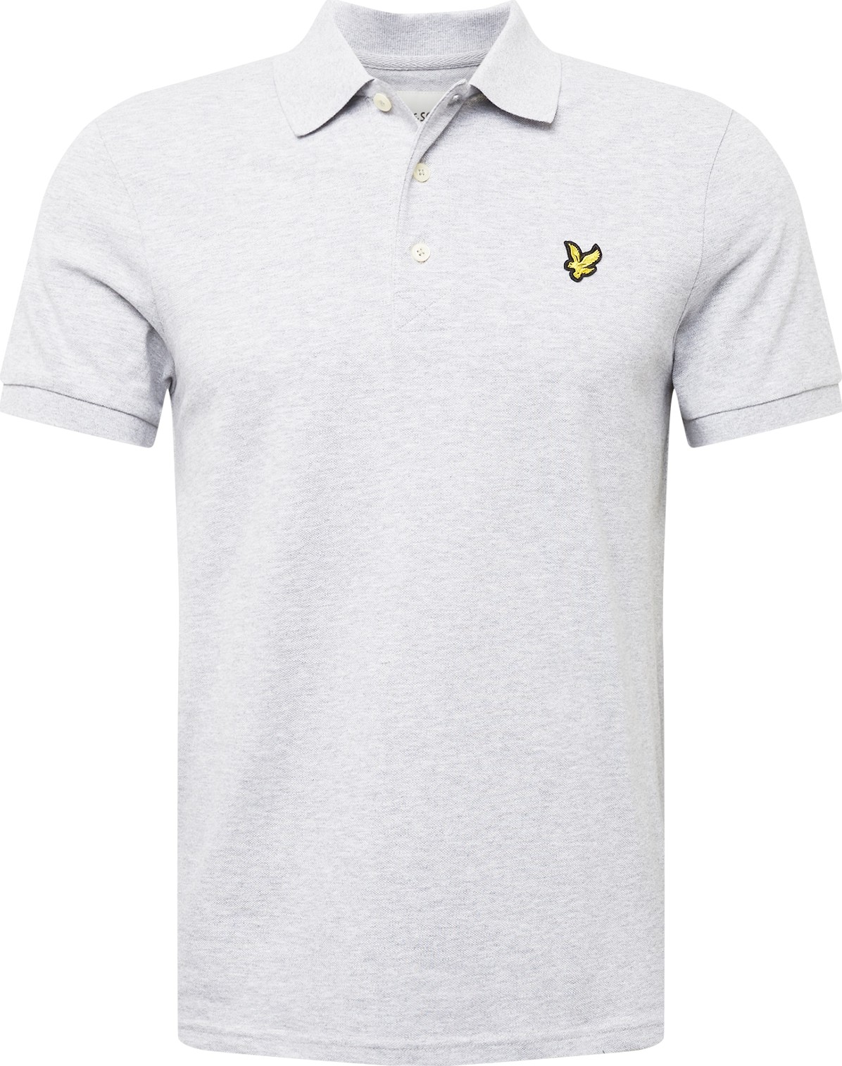 Tričko Lyle & Scott žlutá / světle šedá