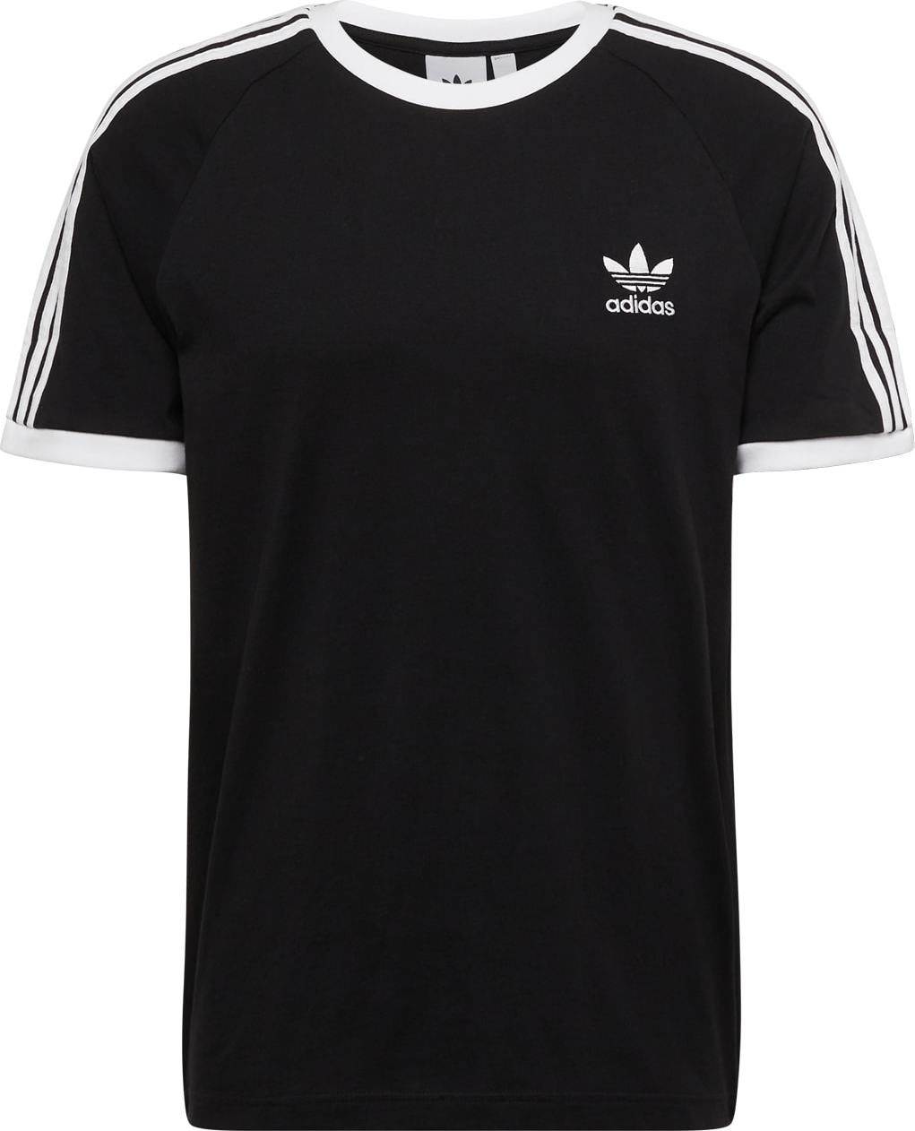 Tričko adidas Originals černá / bílá