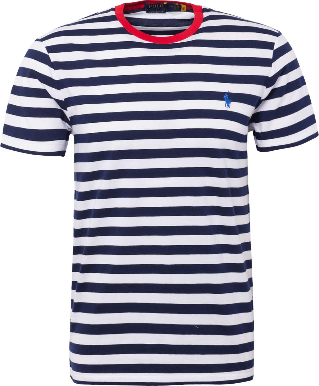 Tričko Polo Ralph Lauren námořnická modř / tyrkysová / světle červená / bílá