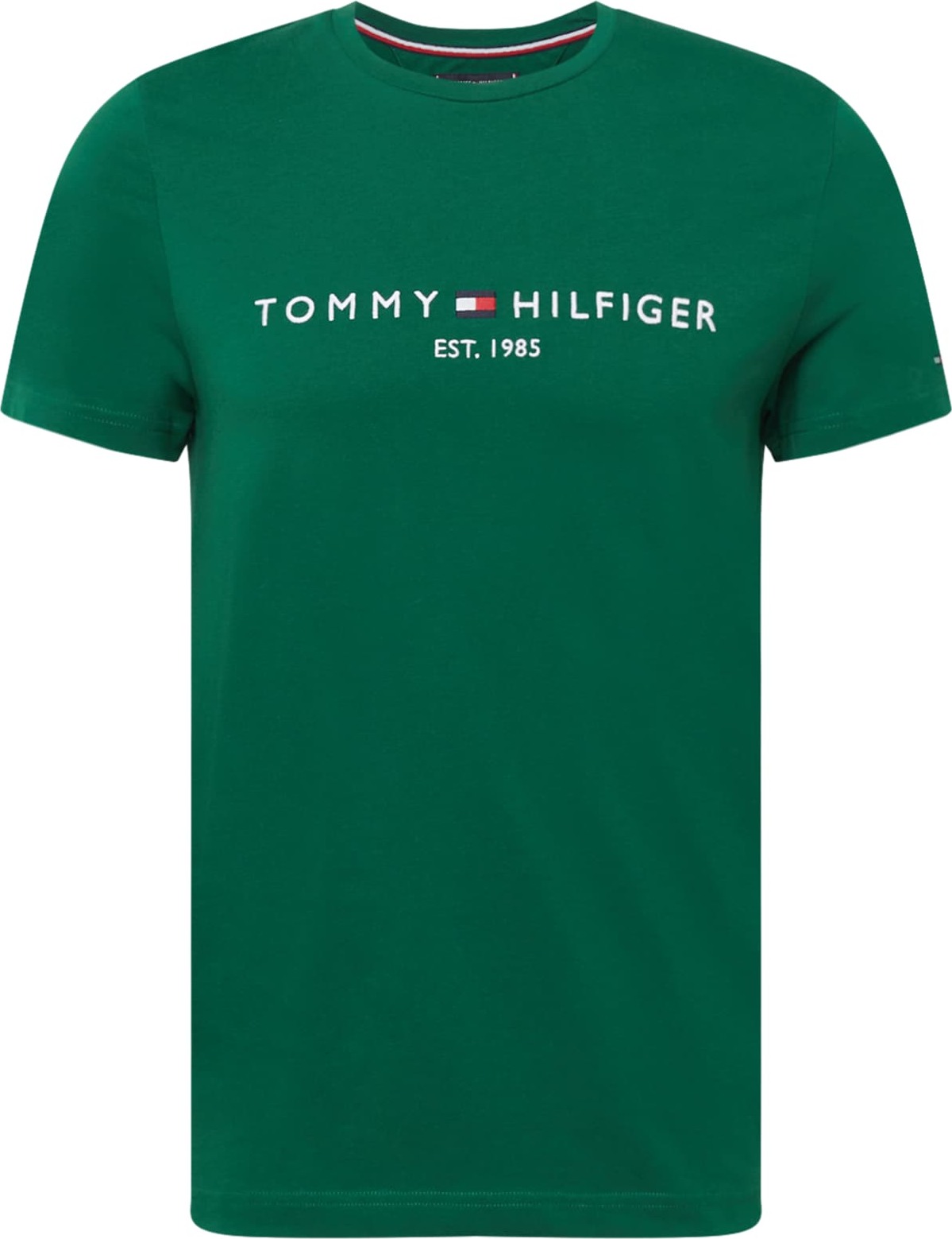 Tričko Tommy Hilfiger námořnická modř / tmavě zelená / červená / bílá