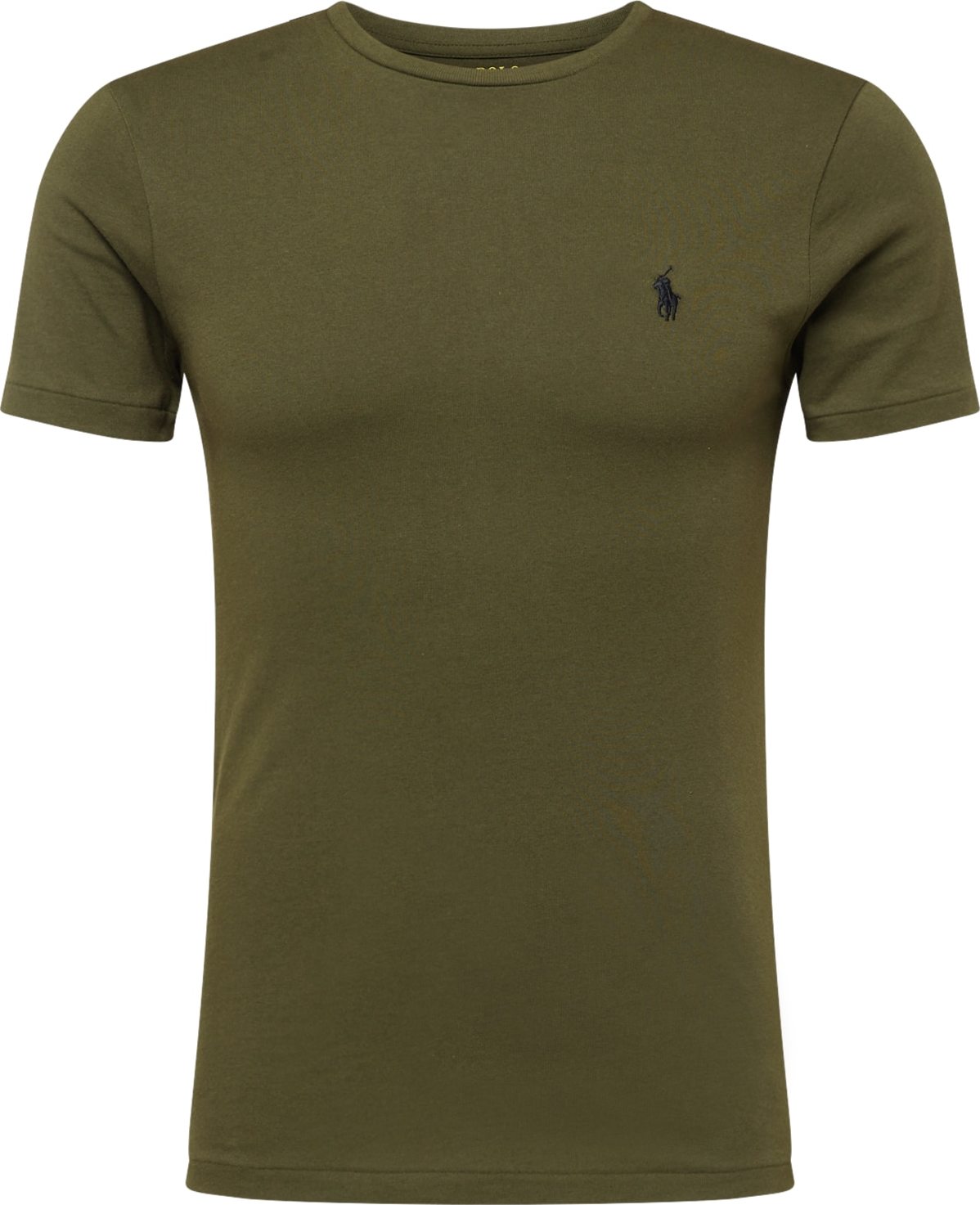 Tričko Polo Ralph Lauren khaki / černá