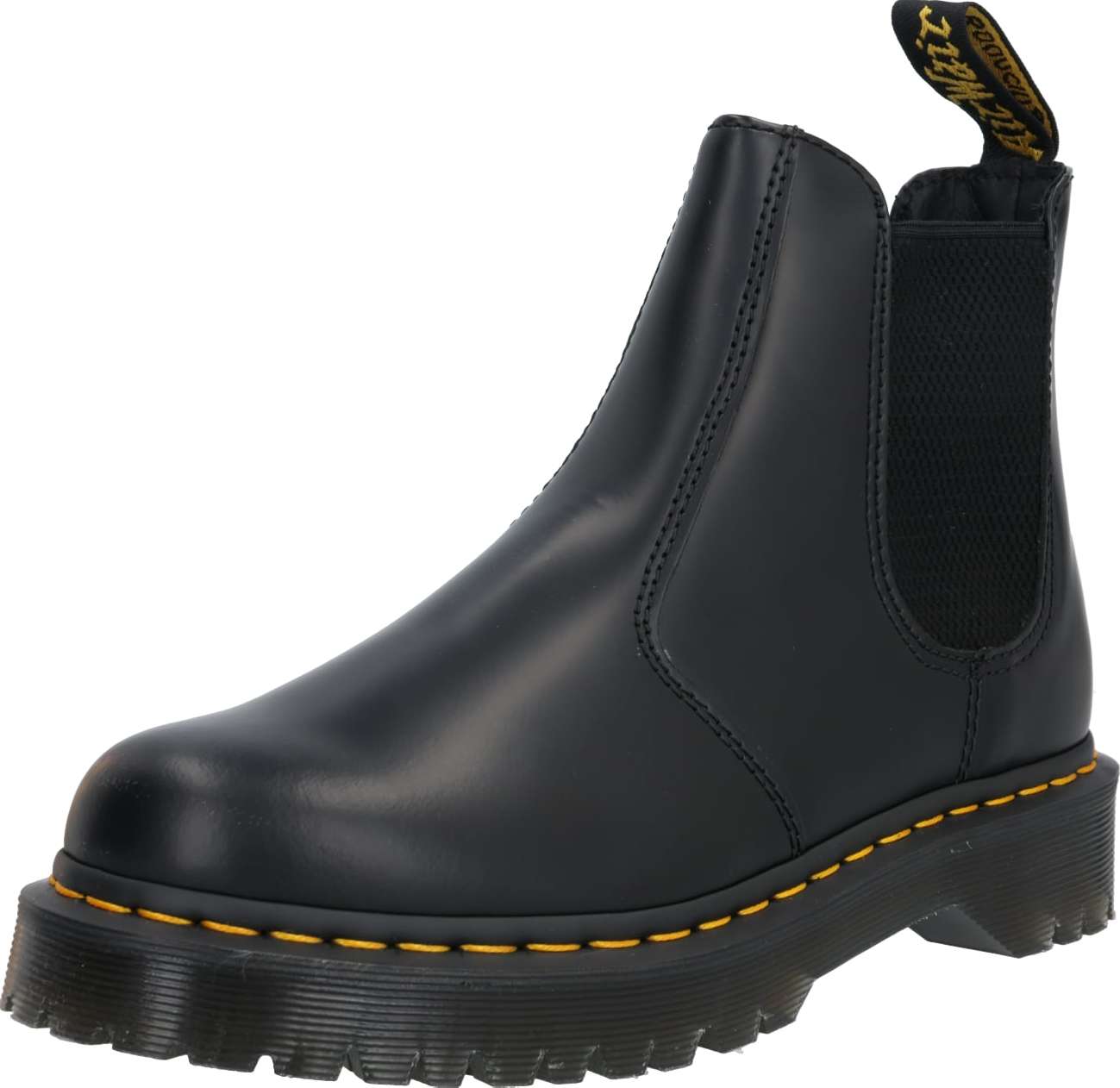 Chelsea boty 'Bex' Dr. Martens limone / černá