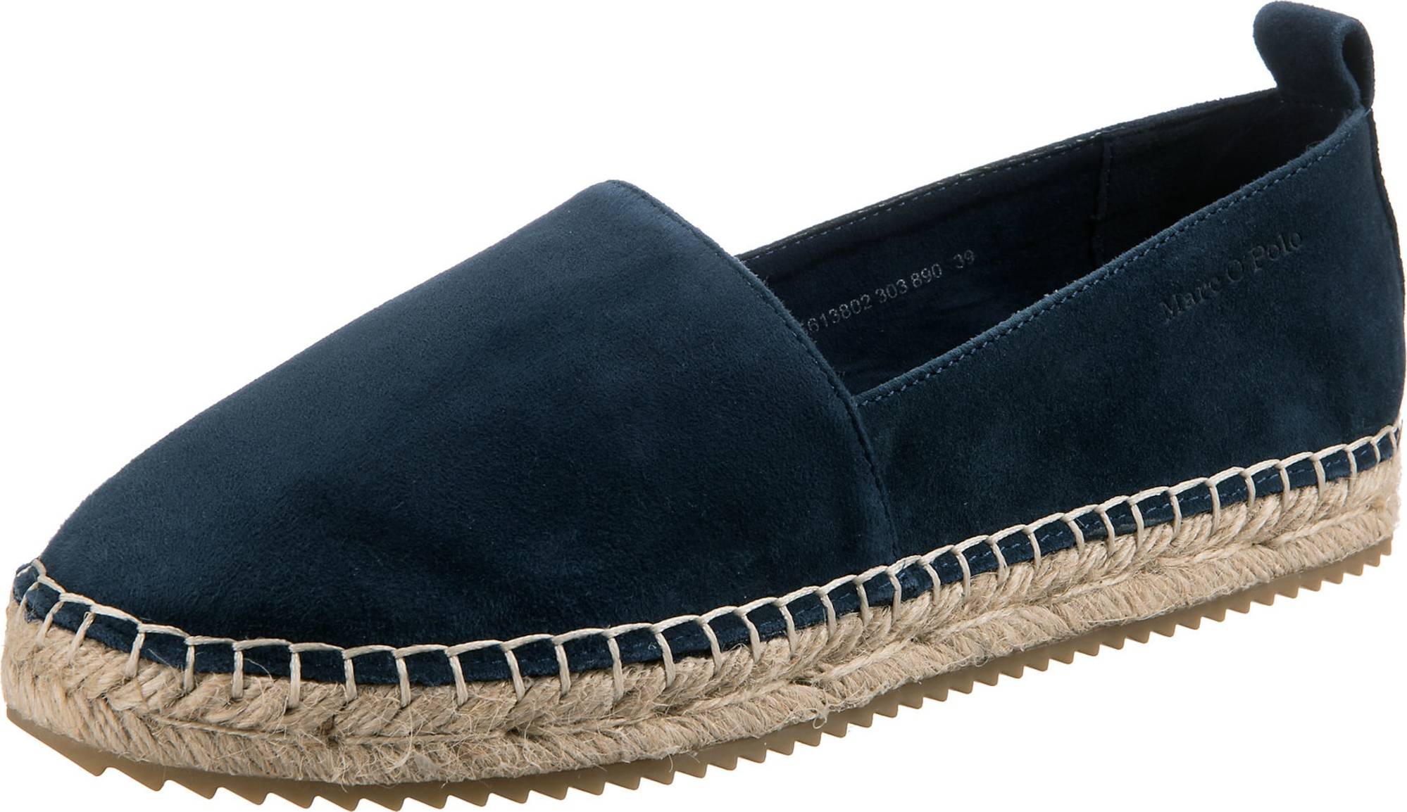 Espadrilky 'Gem 2B' Marc O'Polo enciánová modrá