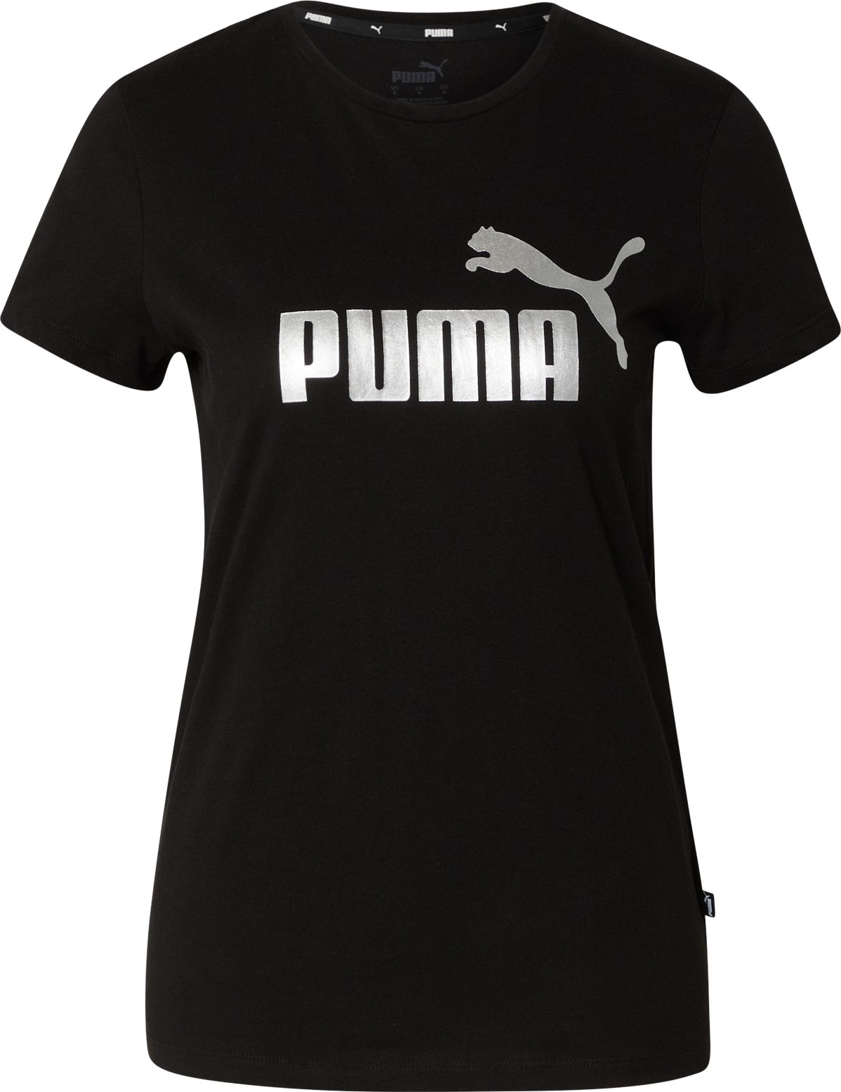 Funkční tričko Puma černá / bílá