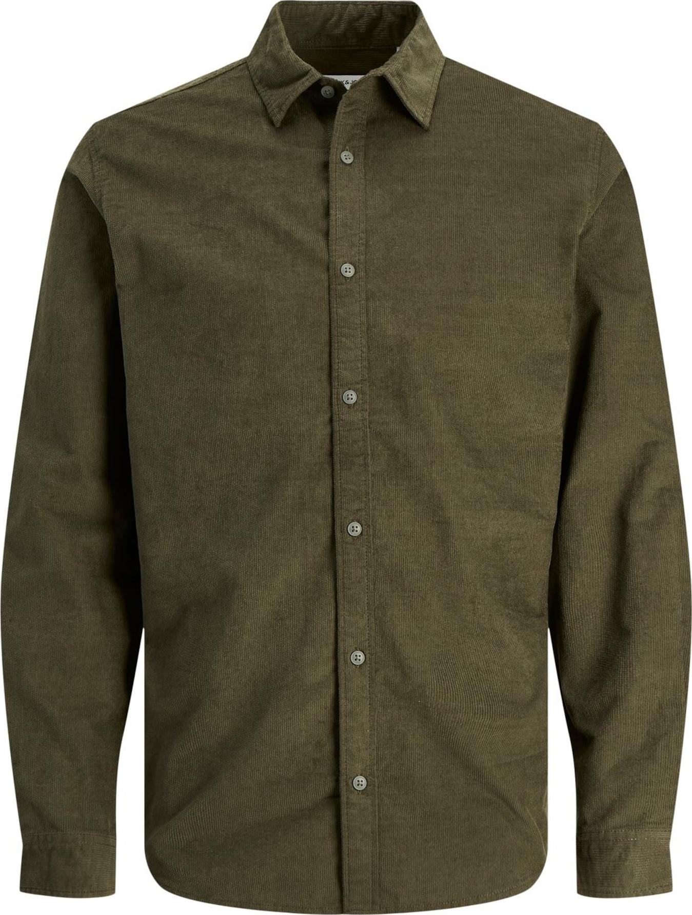 Košile jack & jones khaki