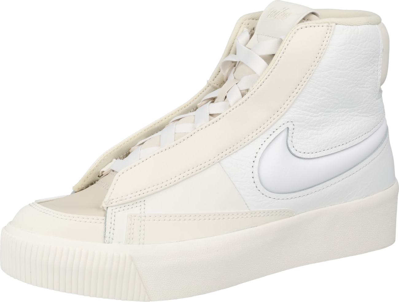 Kotníkové tenisky 'BLAZER MID VICTORY' Nike Sportswear krémová / bílá