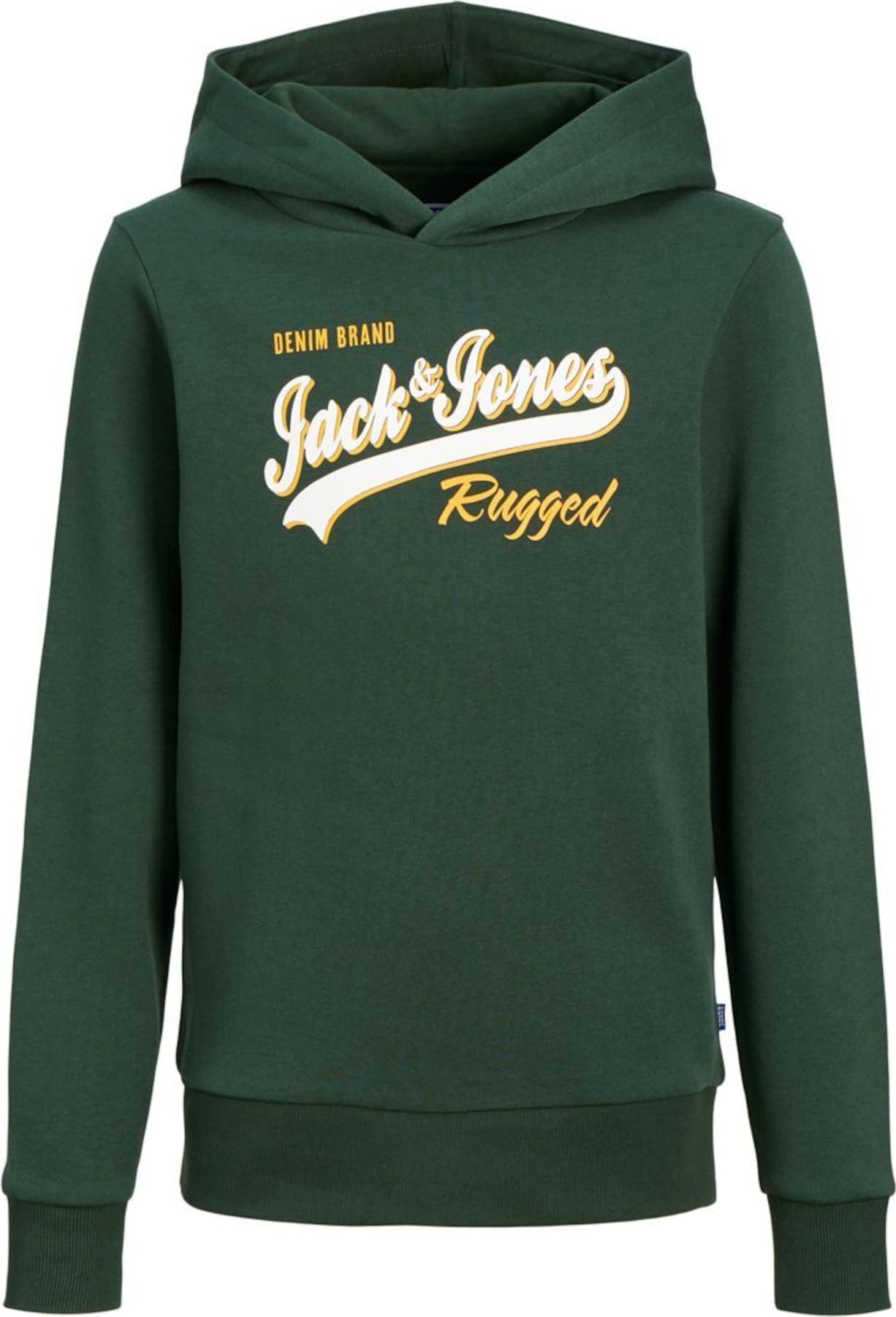 Mikina Jack & Jones Junior tmavě zelená