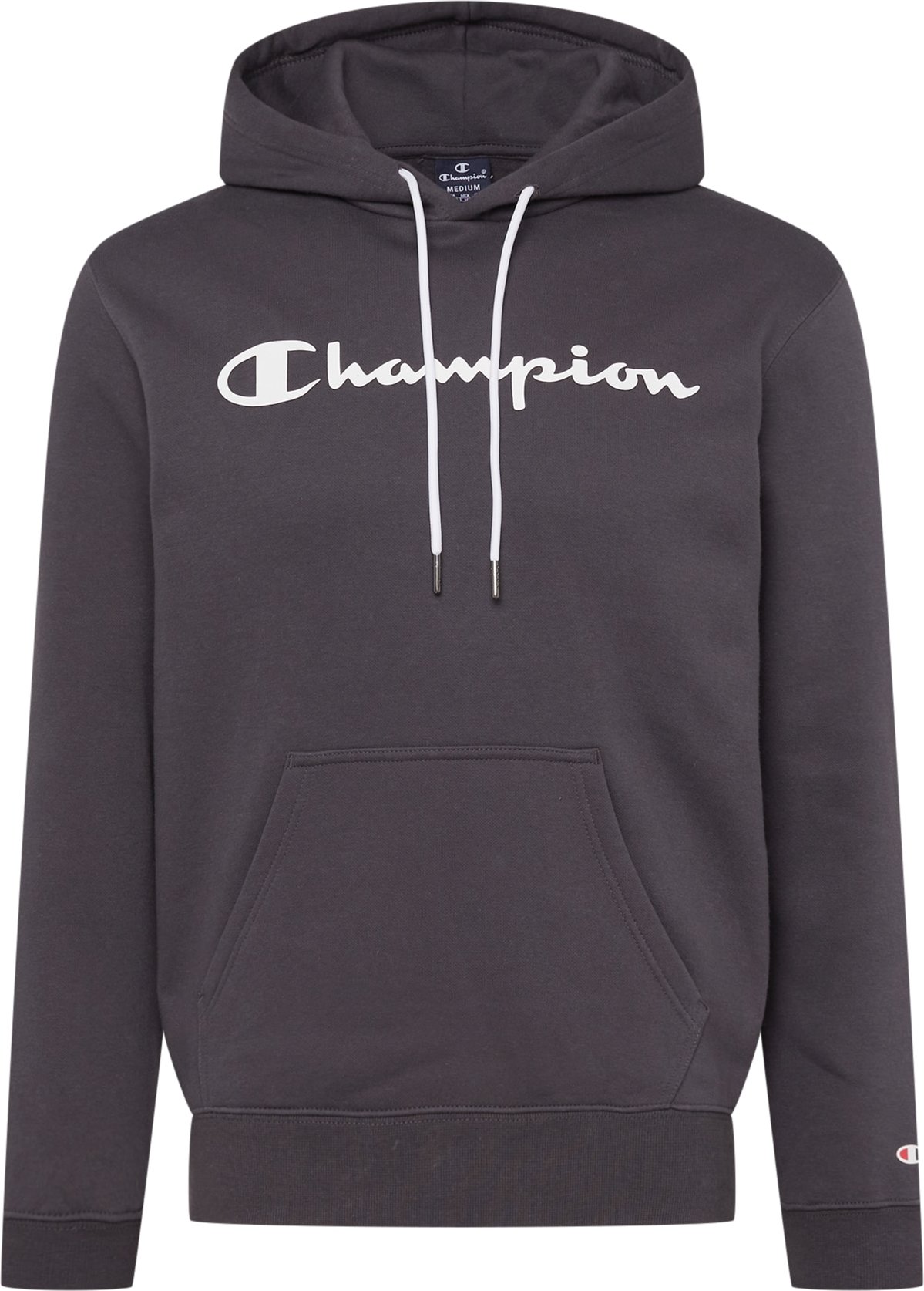 Mikina Champion Authentic Athletic Apparel tmavě šedá / bílá