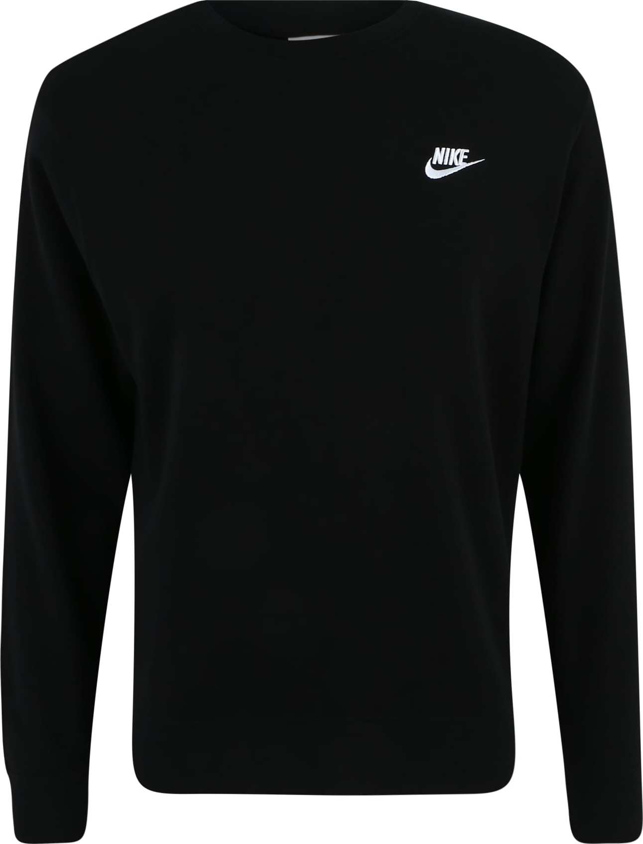 Mikina Nike Sportswear černá / bílá