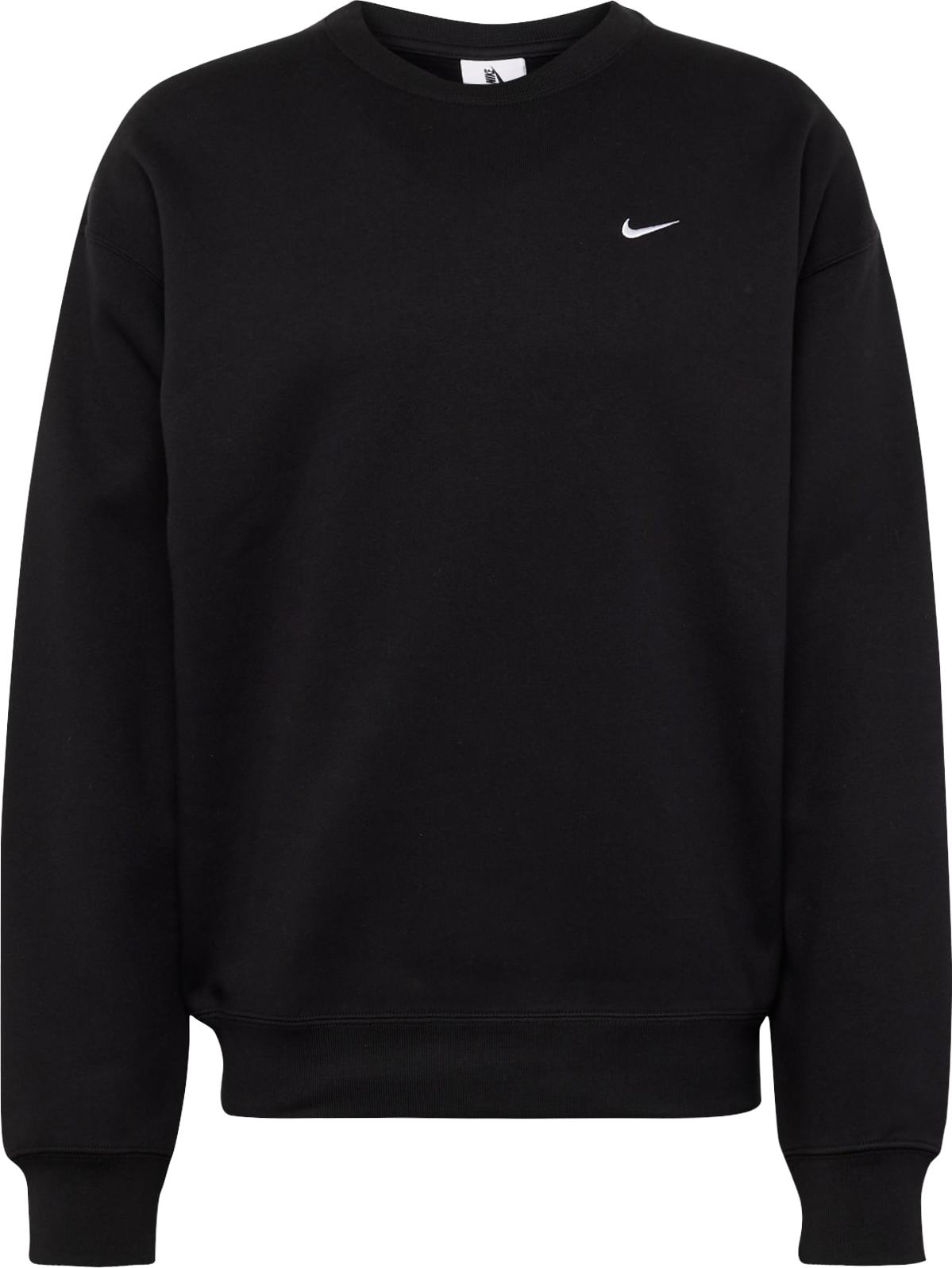 Mikina Nike Sportswear černá / bílá