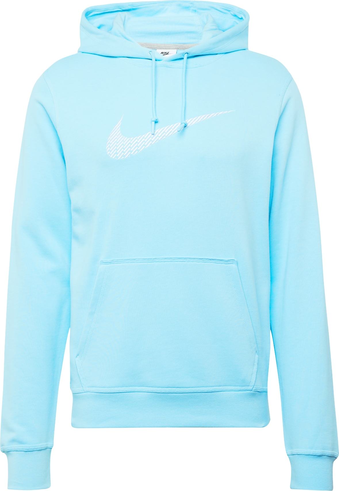 Mikina Nike Sportswear nebeská modř / bílá