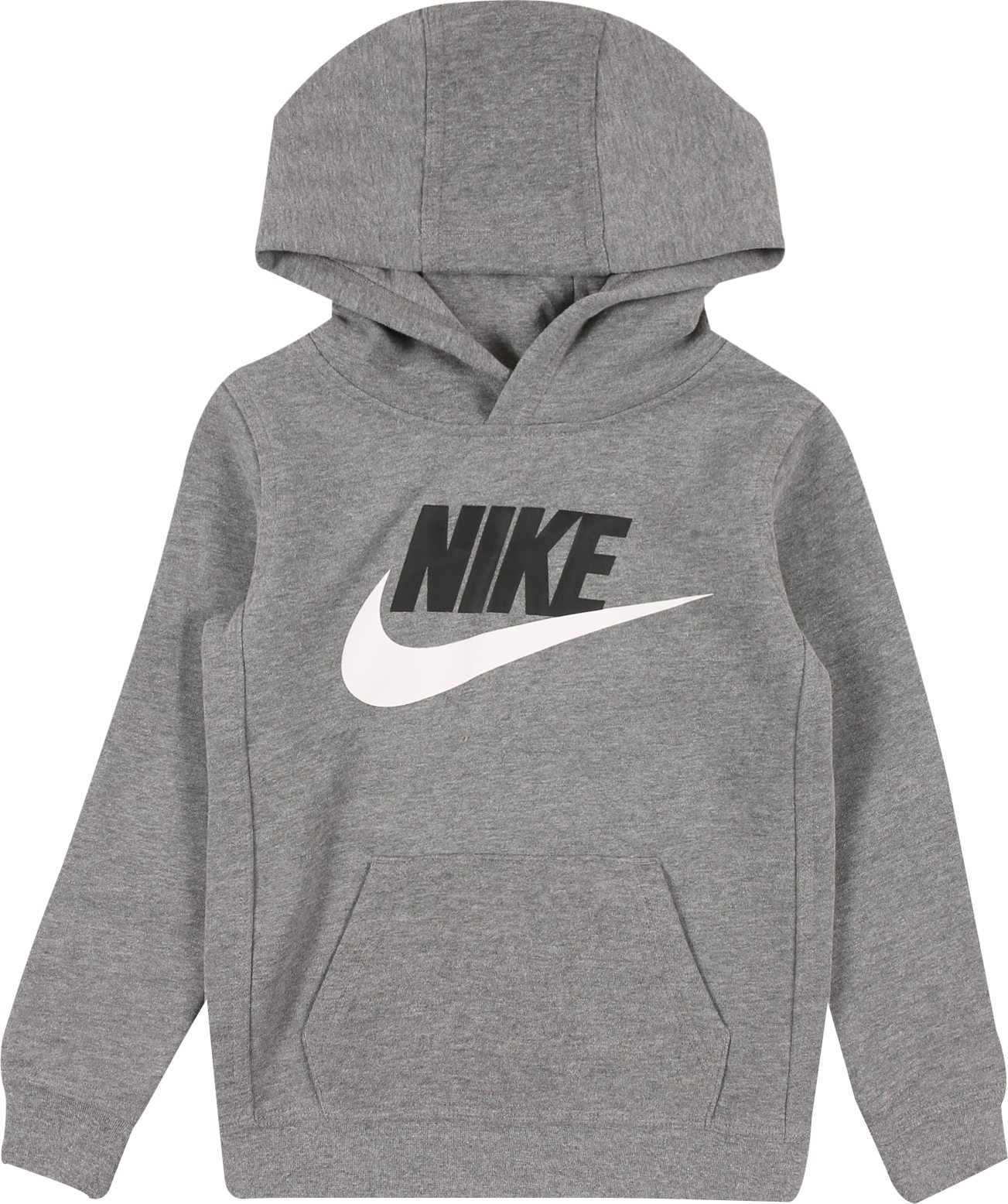 Mikina Nike Sportswear šedá / černá / bílá