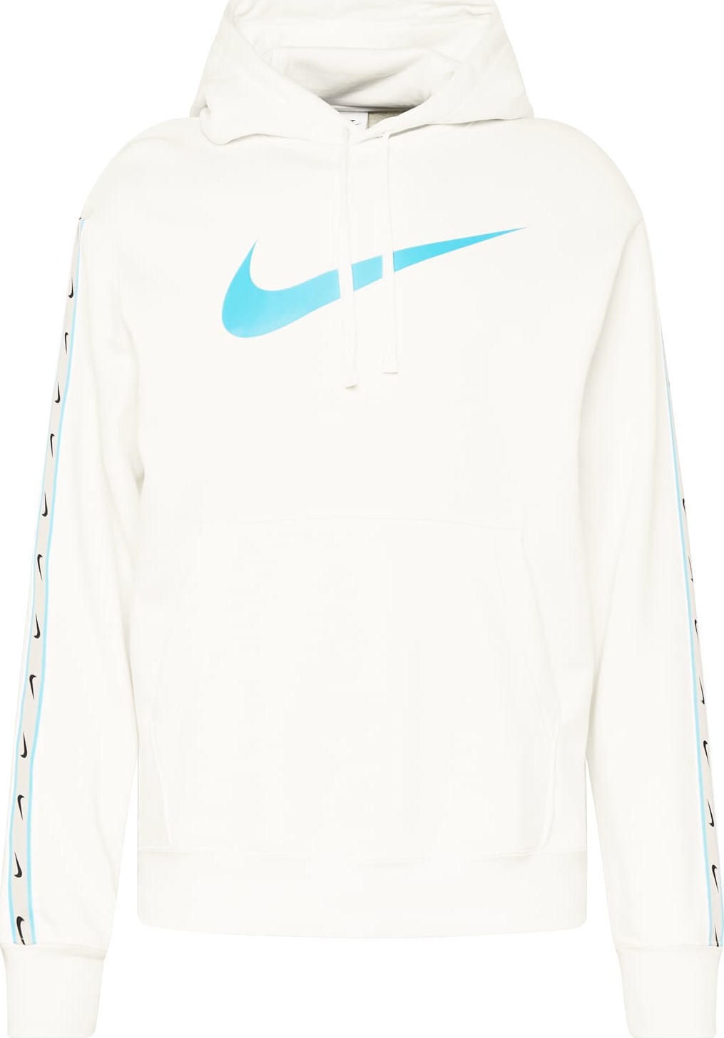 Mikina 'REPEAT' Nike Sportswear nebeská modř / bílá