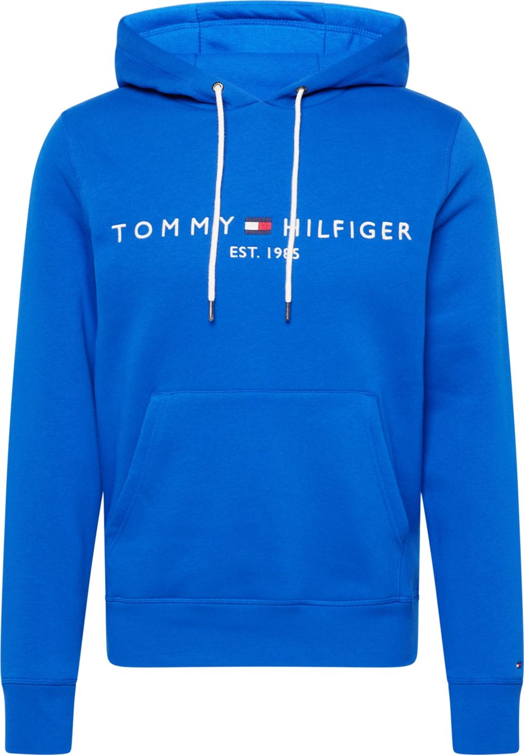 Mikina Tommy Hilfiger modrá / námořnická modř / bílá