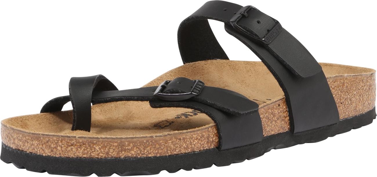 Žabky 'MAYARI' Birkenstock černá