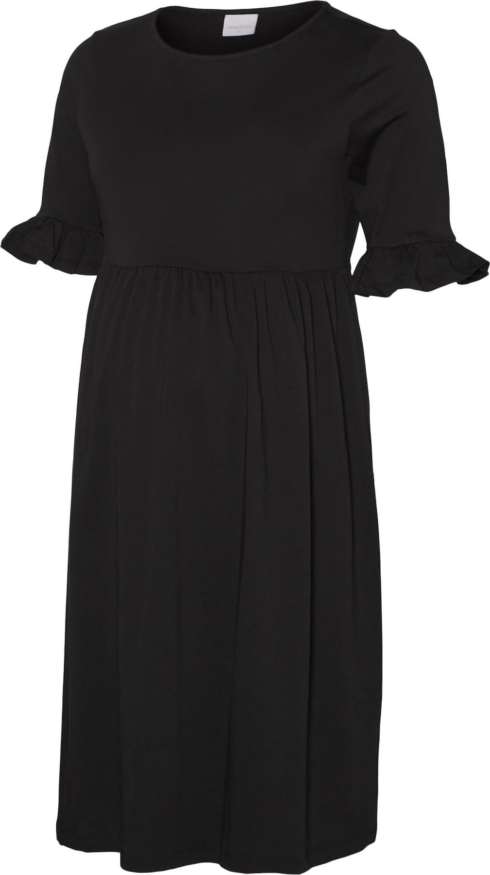 Šaty 'Hazel' Mamalicious černá