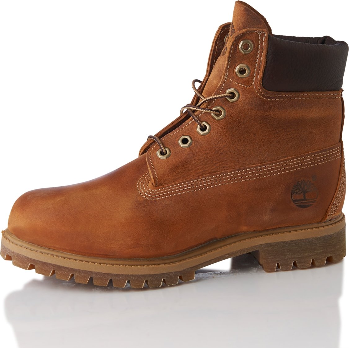 Šněrovací boty Timberland hnědá