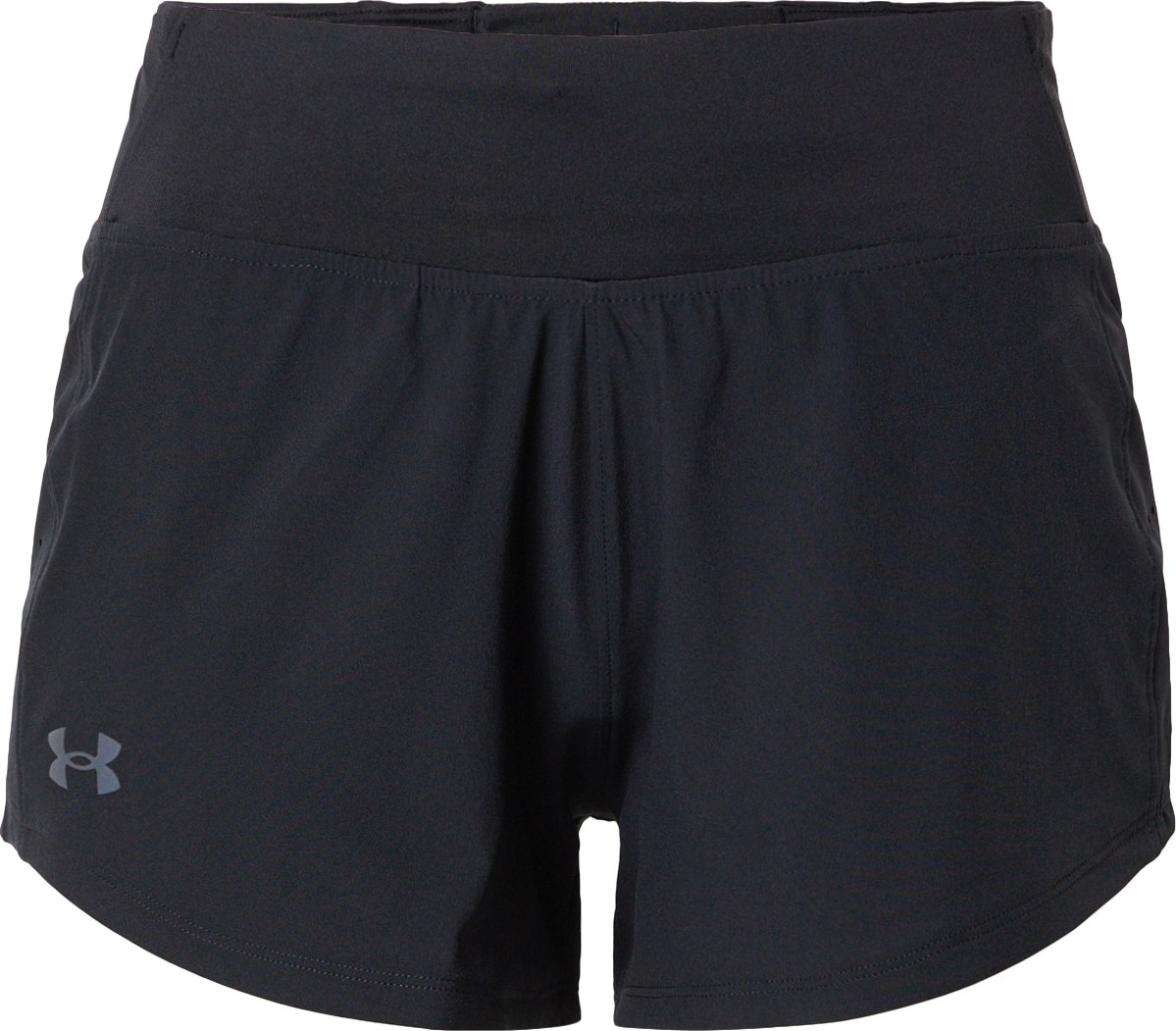 Sportovní kalhoty 'Speedpocket' Under Armour kouřově šedá / černá