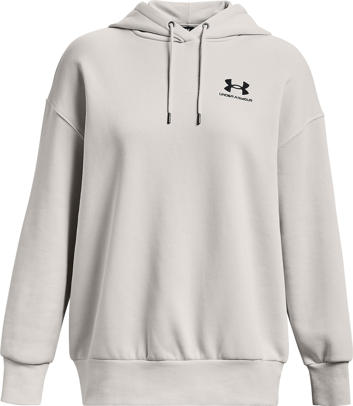 Sportovní mikina Under Armour černá / bílá