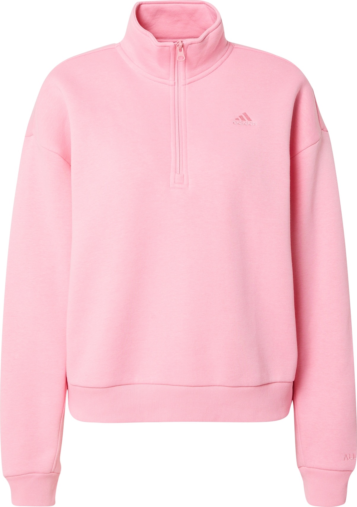 Sportovní mikina 'All Szn Fleece Graphic ' ADIDAS SPORTSWEAR růžová / černá