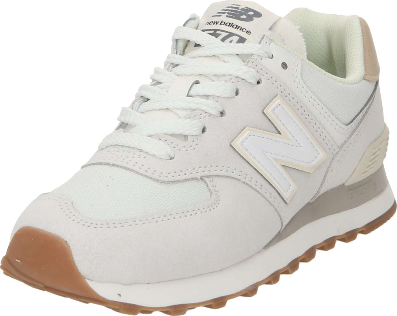 Tenisky '574' New Balance krémová / bílá