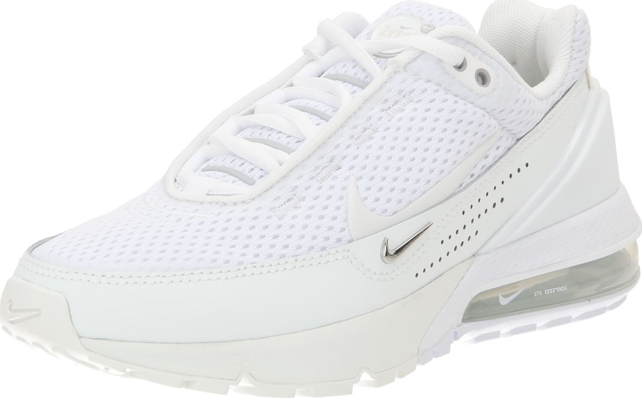 Tenisky 'AIR MAX PULSE' Nike Sportswear stříbrná / bílá