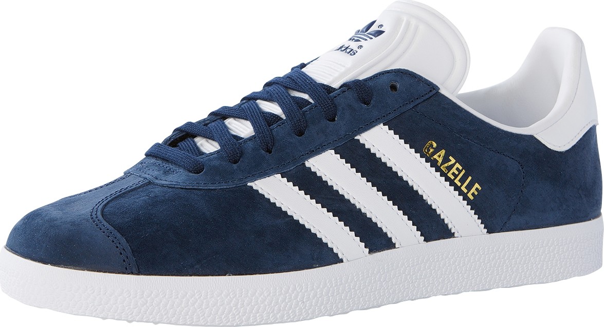 Tenisky 'Gazelle' adidas Originals námořnická modř / zlatá / bílá