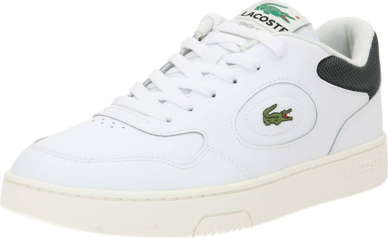 Tenisky 'Lineset' Lacoste tmavě zelená / bílá