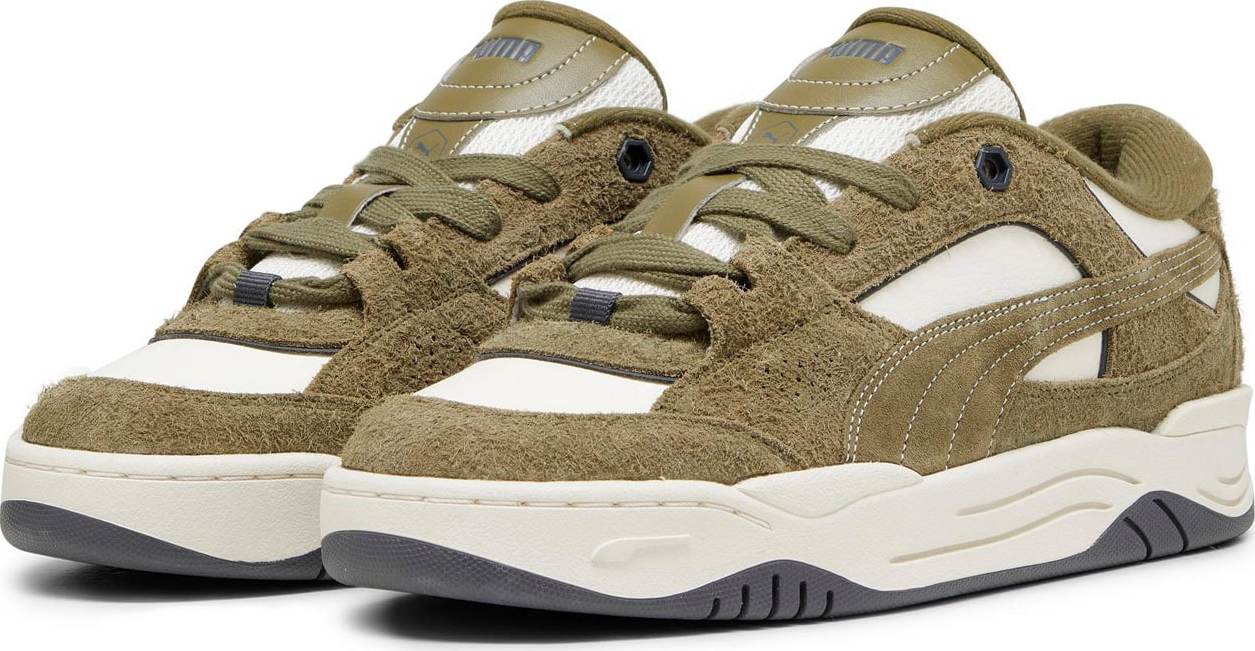 Tenisky Puma khaki / bílá