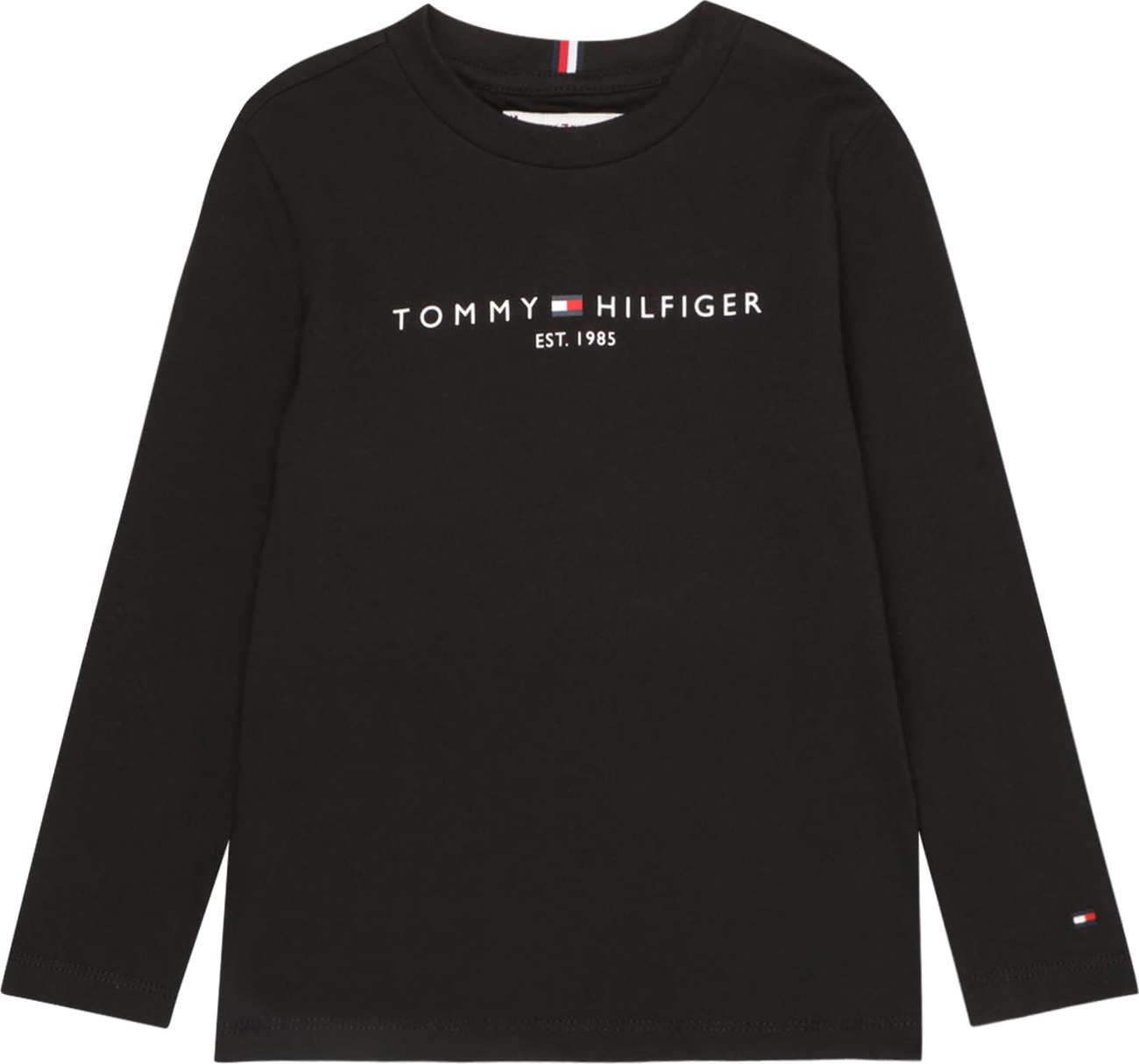 Tričko Tommy Hilfiger tmavě modrá / jasně červená / černá / bílá