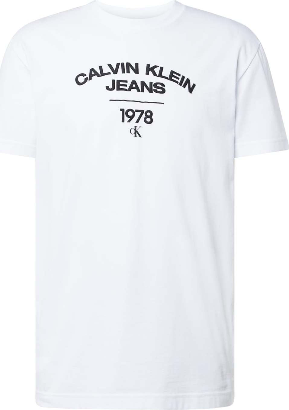 Tričko Calvin Klein černá / bílá