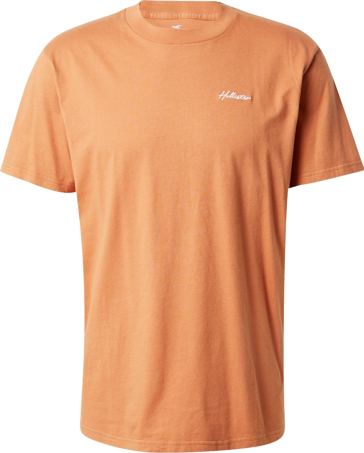 Tričko Hollister oranžová / bílá