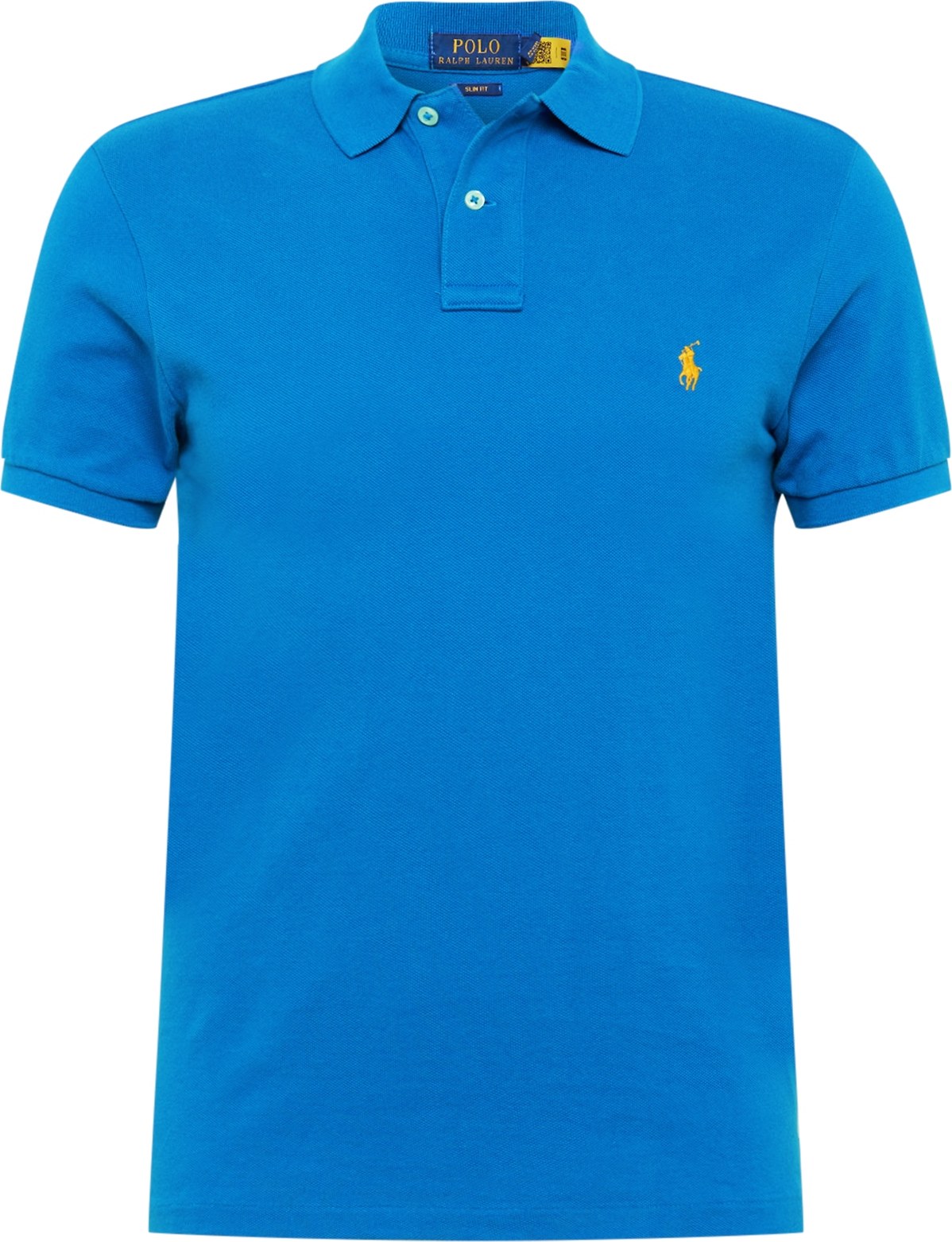 Tričko Polo Ralph Lauren modrá / oranžová