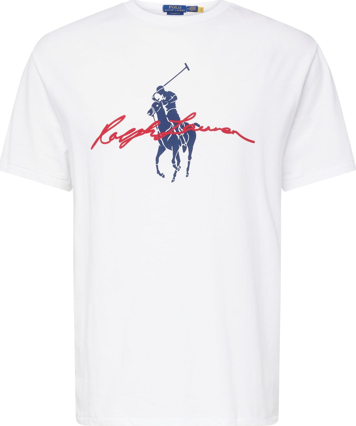 Tričko Polo Ralph Lauren námořnická modř / červená / bílá