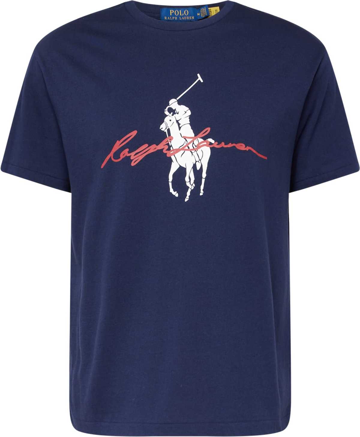 Tričko Polo Ralph Lauren námořnická modř / krvavě červená / bílá